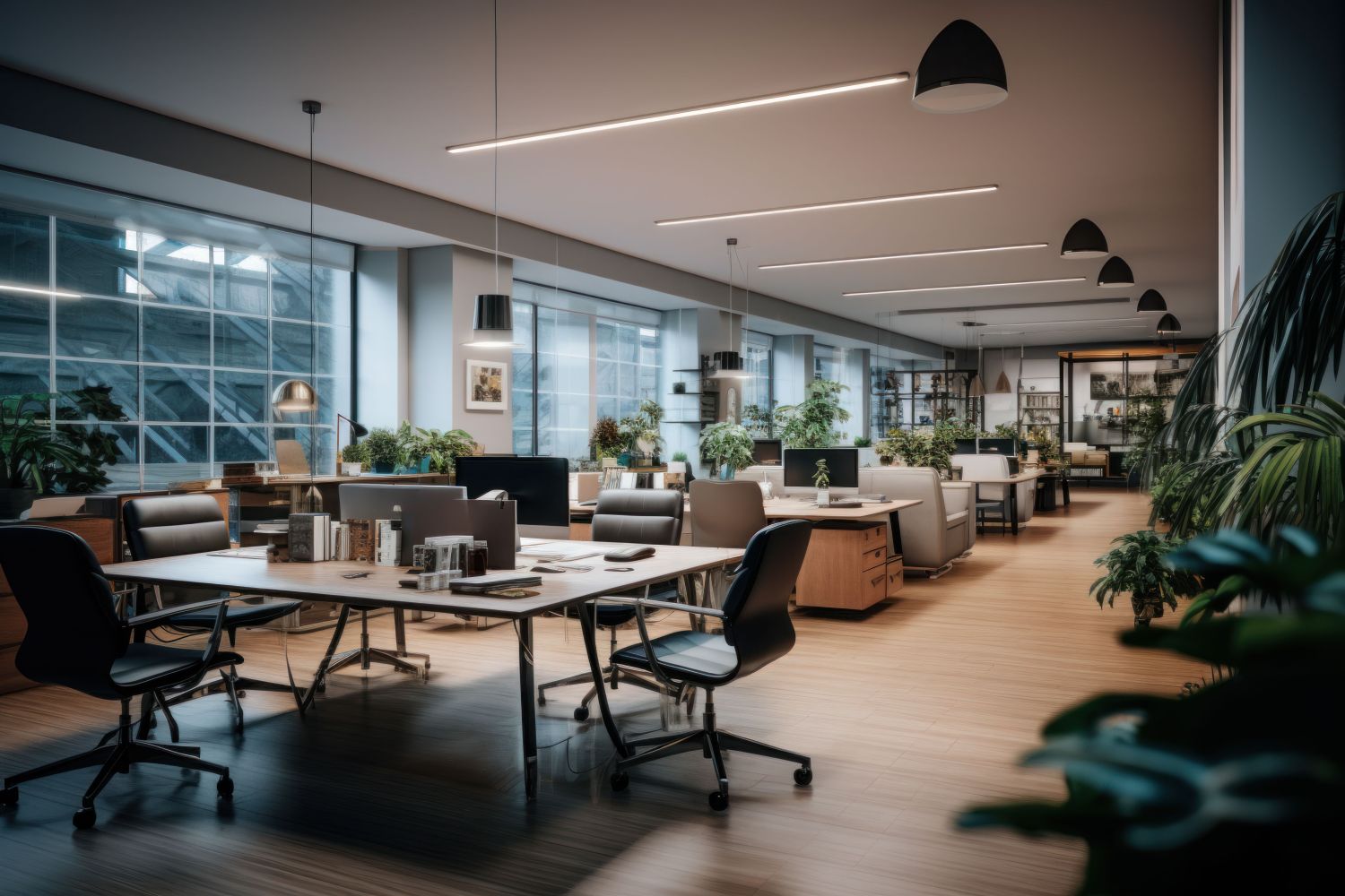 Jak prawidłowo oświetlić pomieszczenia w zakładzie pracy?