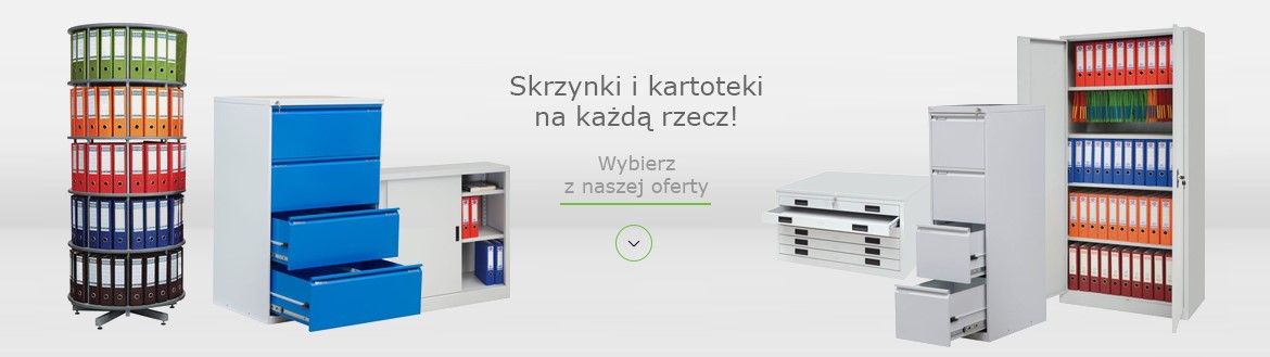 Szafki, organizery i stojaki