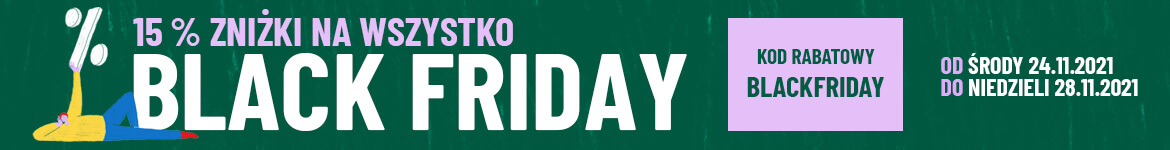 Black Friday – 15% zniżka na wszystkie produkty