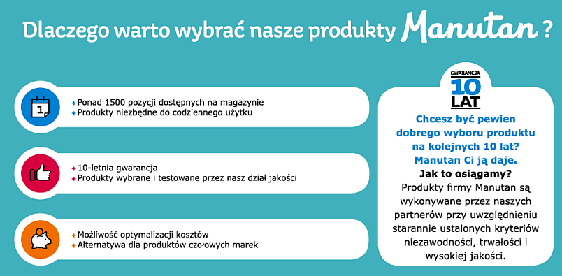 Dlaczego wybrać Manutan