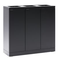 Kosz do segregacji odpadów Bica 868 3 x 65 l
