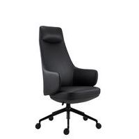 Fotel GLORIA HIGH BLACK