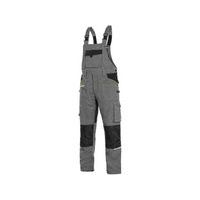 Spodnie ogrodnicze CXS STRETCH, 170-176 cm, męskie, szaro-czarne