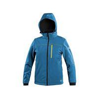 Kurtka CXS STRETCH, dziecięca, softshell, średni niebieski