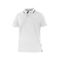 Koszulka polo CXS HENRY, męska, krótki rękaw, biało-antracytowa
