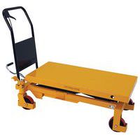 Mobilny hydrauliczny stół podnośnikowy Manutan Expert, do 1 000 kg, blat 101,5 x 51,5 cm
