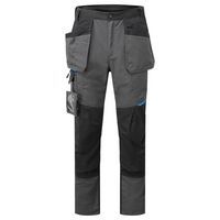 Spodnie robocze z kaburami WX3 Slim Fit, szary