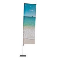 Prostokątna flaga aluminiowa