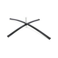 Ekonomiczna podstawa krzyżowa do flag reklamowych z obrotowym mocowaniem 17 mm