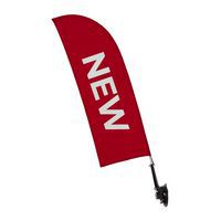 Flaga okienna - flaga z przyssawką do okna, łezki lub skrzydła