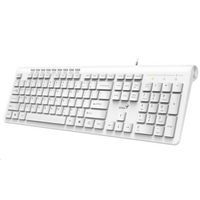 Klawiatura multimedialna Genius SlimStar 230, CZ/SK, biała