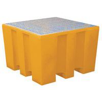 Plastikowe wanny wychwytowe Manutan Expert pod kontener IBC i KTC