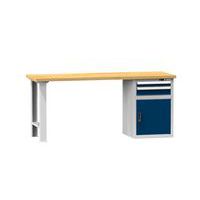 Stoły warsztatowe KOMBI DM4815, 1500 x 800 x 880 mm, MULTIPLEX
