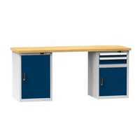 Stoły warsztatowe KOMBI KM4815, 1500 x 800 x 880 mm, MULTIPLEX