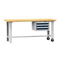 Mobilne stoły warsztatowe MPS6-715M, 1500 x 700 x 880 mm, MULTIPLEX