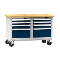 Mobilne stoły warsztatowe PPS-6M, 1200 x 700 x 810 mm, MULTIPLEX