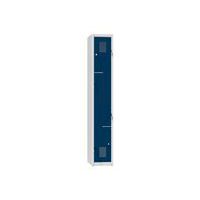 Szafy metalowe Z 2-drzwiowe, 300 x 500 x 1850 mm