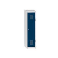Szafy metalowe 1-drzwiowe na cokole, 400 x 500 x 1200 mm