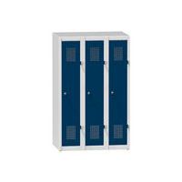 Szafy metalowe 3-drzwiowe na cokole, 750 x 500 x 1200 mm