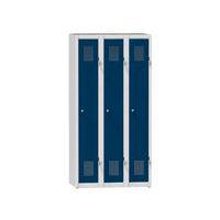 Szafy metalowe 3-drzwiowe na cokole, 900 x 500 x 1500 mm