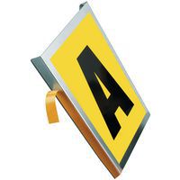 Panele informacyjne na regały Manutan Expert