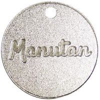 Aluminiowe żetony Manutan Expert, numerowane 001 – 300