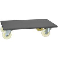 Drewniana platforma transportowa Manutan Expert, do 500 kg