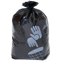 Worki na śmieci Manutan, 160 l, grubość 90 mikr., 50 szt.