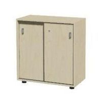 Szafki niskie, szerokie Set, 85 x 80 x 40 cm, z drzwiami przesuwnymi