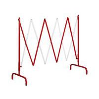 Metalowa barierka mobilna, składana, długość 285 cm