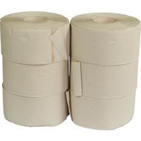 Papier toaletowy Jumbo 1-warstwowy, 19 cm, 120 m, 45% biały, 6 rolek