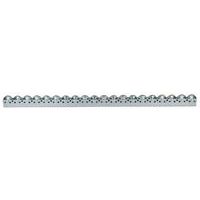 Uniwersalne listwy rolkowe, stal, szerokość 41 mm, rozstaw 50 - 125 mm