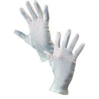 Rękawice bawełniane CXS, białe