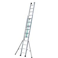 Drabiny aluminiowe wysuwane z liną Platinum 300 Tubesca-Comabi