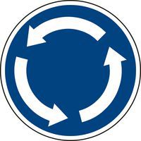 Znak drogowy Rondo (C1)