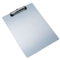 Aluminiowa podkładka do pisania Manutan Expert z klipsem i magnesem, A4, pojedyncza