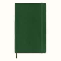 Notes MOLESKINE L (13x21cm) w kropki, miękka oprawa, myrtle green, 192 strony, zielony