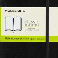 Notes MOLESKINE Classic P (9x14cm) gładki, miękka oprawa, 192 strony, czarny