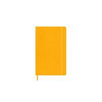 Notes MOLESKINE Classic L (13x21cm), w linie, twarda oprawa, orange yellow, 240 stron, pomarańczowy