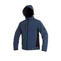 Kurtka DURHAM, męska, softshell, kolor niebiesko-czarny