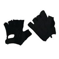 Rękawice bawełniane Manutan Expert nakrapiane, czarne