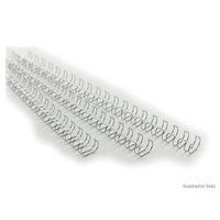 Grzbiety drutowe GBC, 65 karty papieru A4 80 g/m², 100 szt.