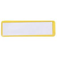 Tabliczki informacyjne na regały Manutan Expert, magnetyczne, 100 x 30 mm, 100 szt.