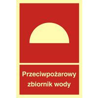 Przeciwpożarowy zbiornik wody