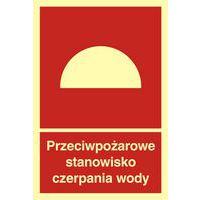 Przeciwpożarowe stanowisko czerpania wody