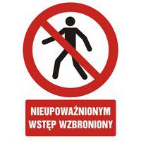 Nieupoważnionym wstęp wzbroniony