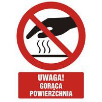 Uwaga! Gorąca powierzchnia