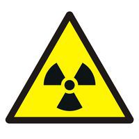 Ostrzeżenie przed materiałem radioaktywnym lub promieniowaniem jonizującym