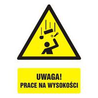 Uwaga! prace na wysokości