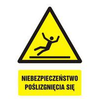 Niebezpieczeństwo poślizgnięcia się